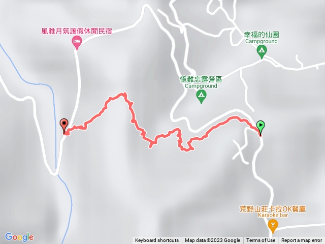 鵝公髻山第一登山口入