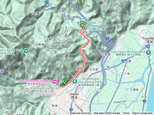 跑馬古道來回預覽圖