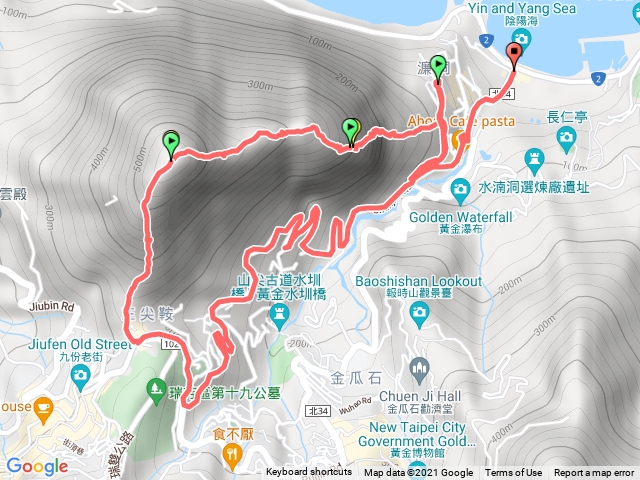 雷霆峰-基隆東峰-基隆山登山步道