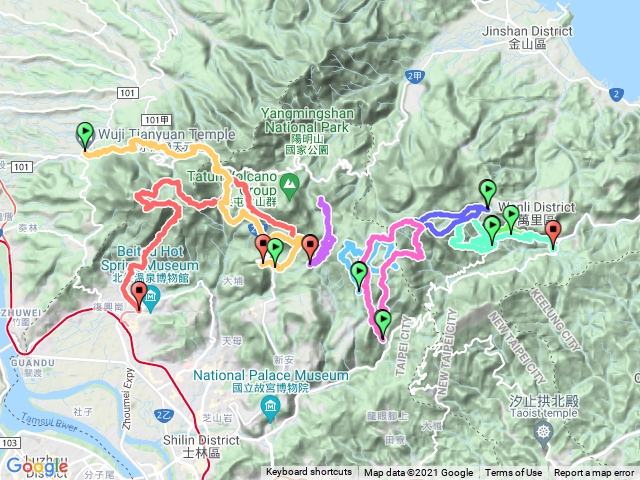 2021.9藍天修徑之旅~大崎頭步道-內雙溪古道-石梯嶺草原-淡基橫斷古道-大尖山鞍部-瑞泉古道-杏林山-高頂山-荷蘭古道