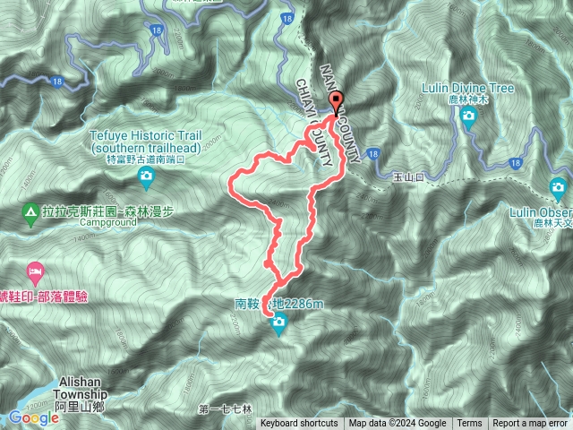 水山線舊鐵道上北霞山 O型