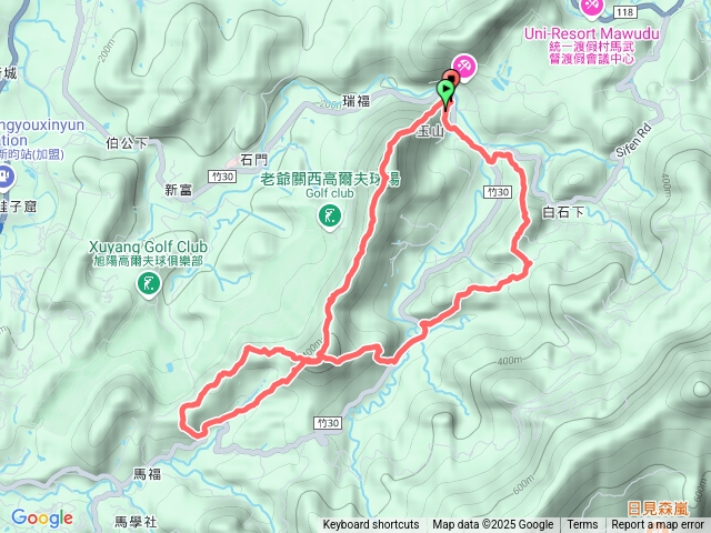 赤獅馬玉八連峰