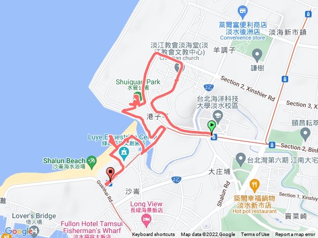 淡海輕軌藍海線散策1110724