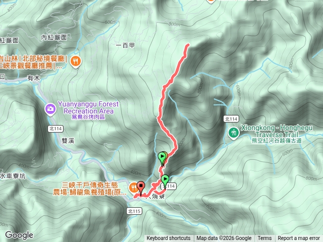火燒寮山-蚋仔尖-熊空山（來回）預覽圖