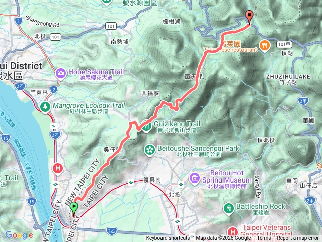 台北大縱走第一段