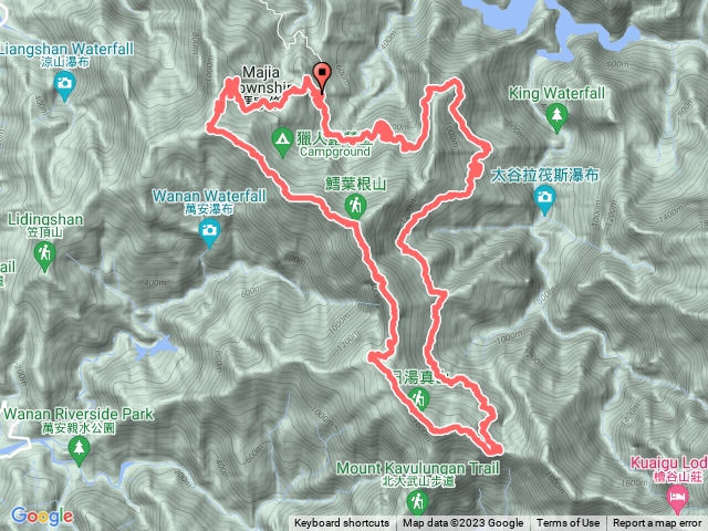北大武西稜-從專五道往舊登山口環線