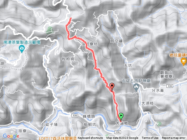 1120517石碇紙寮坑古道健行