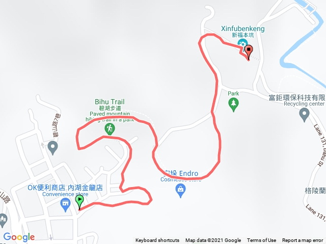 碧湖步道（西進東出