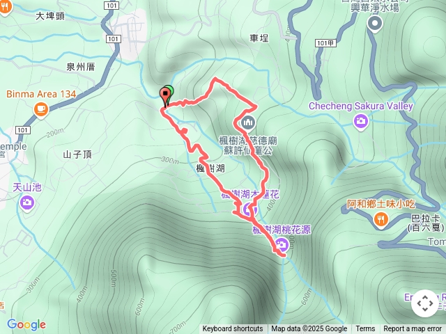 跤頭趺崙步道、楓樹湖古道