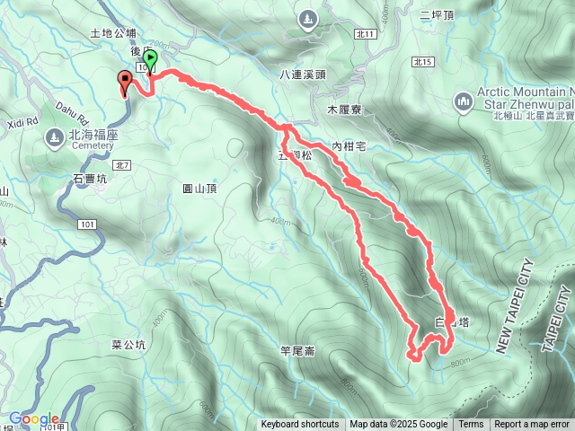 內柑宅古道-紅葉谷瀑布-五腳松古道預覽圖