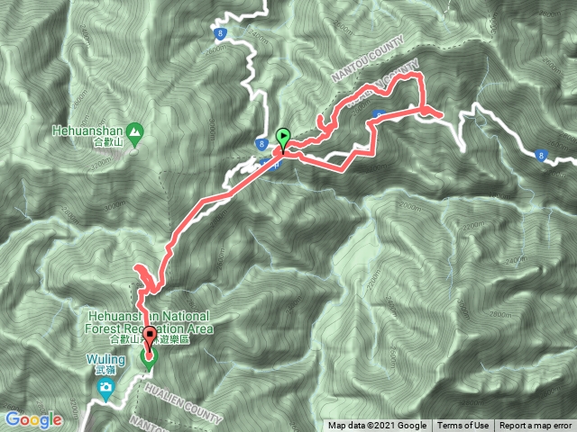 合歡越嶺古道、卯木山