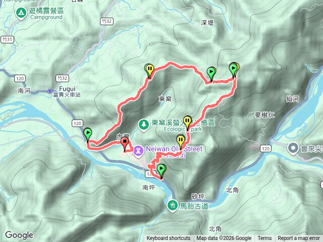 內灣三山