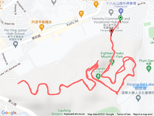 小百岳集起來十八尖山步道202107311628 - 健行筆記