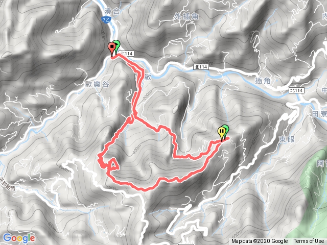 金敏子山四山O型縱走