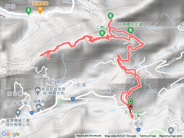 二格山北宜公路進