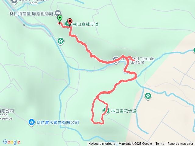 林口頂福巖森林步道預覽圖