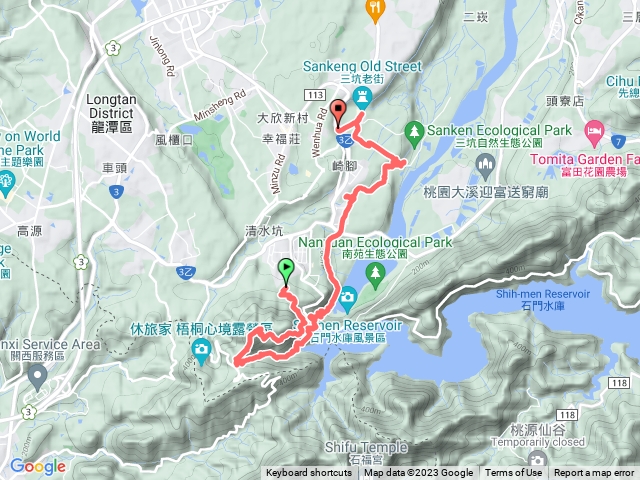 石門山連走三坑老街