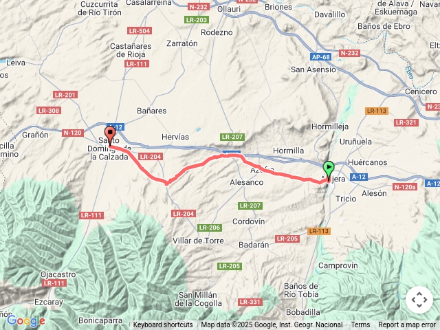 20250627CaminoFrancesNájeraSantoDomingodelacalzada