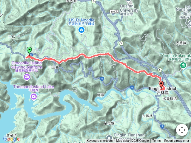 20250607石碇小格頭稜線路到坪林老街