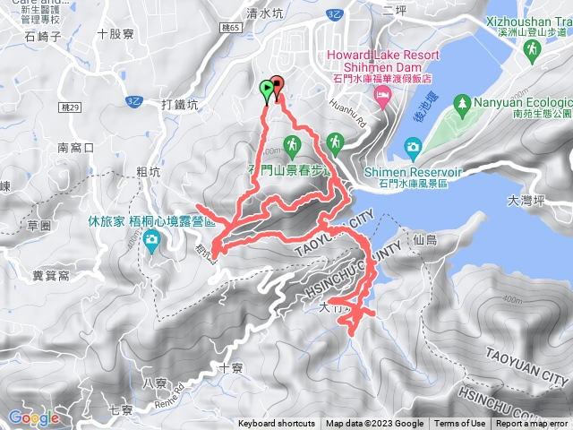 迷路石門山
