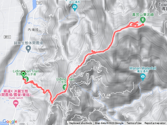 20230401笠頂山上真笠山