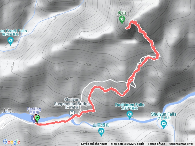 苗栗泰安鄉虎山