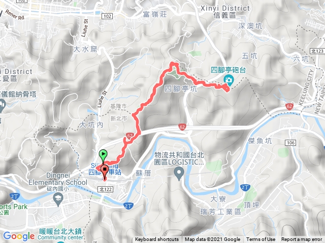 四腳亭砲台