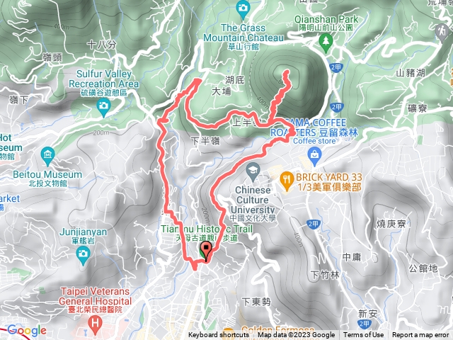 天母古道紗帽山O型