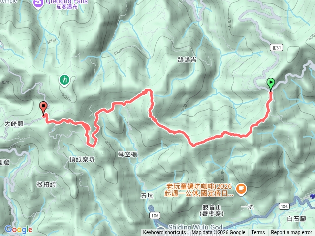 汐止磐石嶺、平溪581峰、石碇雙石塔、耳空龜山、九層坪山預覽圖