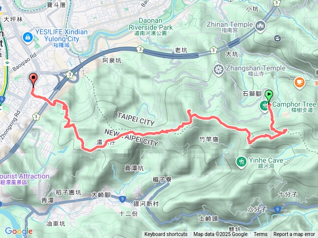 貓空至新店預覽圖