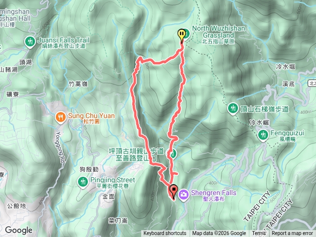 荷蘭古道上北五指山下瑪礁古道預覽圖