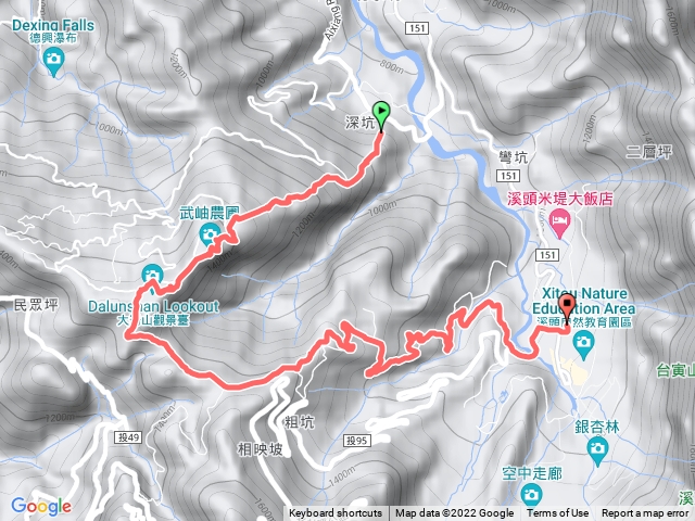 溪之谷餐廳-木馬古道-武岫農場-快活林-樟
