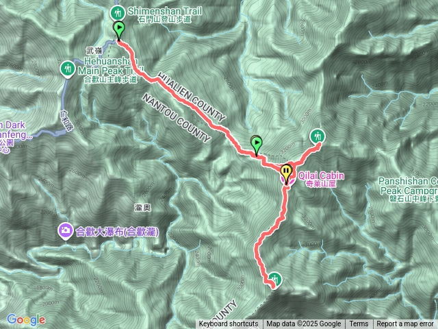 奇萊主北,奇萊主山、奇萊北峰、小奇萊山