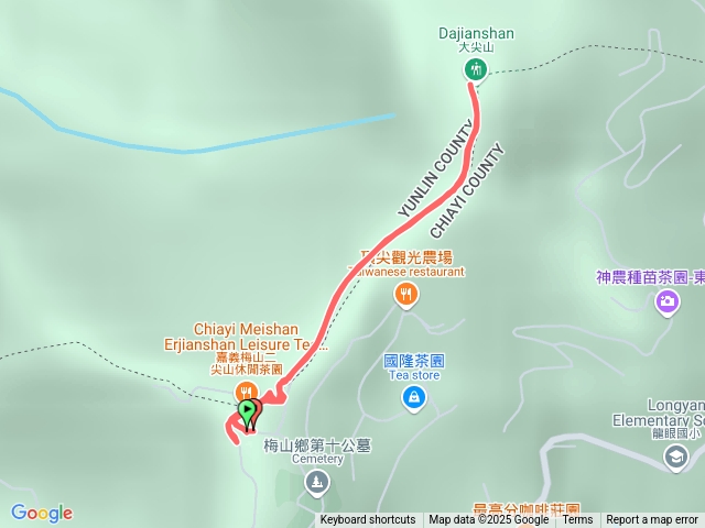 小百岳集起來雲嘉大尖山、二尖山步道