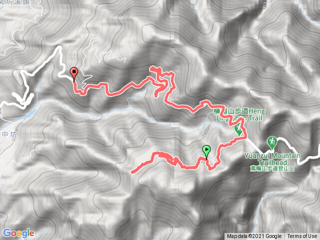 1100212大雪山橫嶺山自然步道0-3.5k