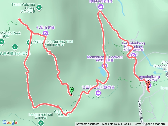 七星山，七星公園，夢幻湖