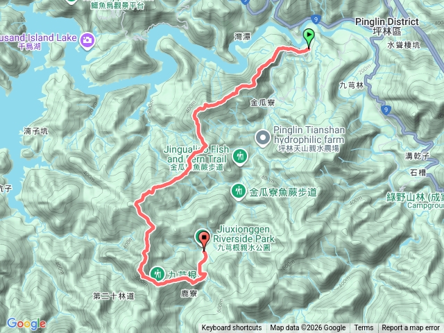 20260115 仁里坂山 火炎山群峰 芋園尖 九芎根山