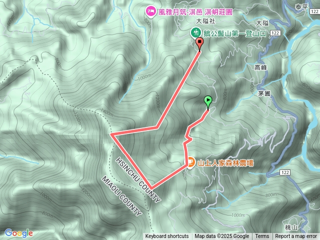 鵝公髻山預覽圖