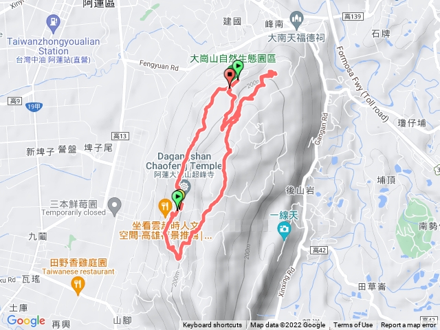 大岡山一圈