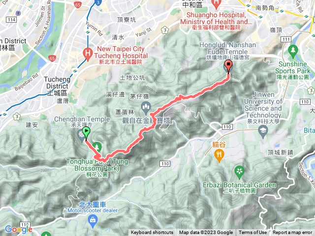 天上山縱走南勢角山