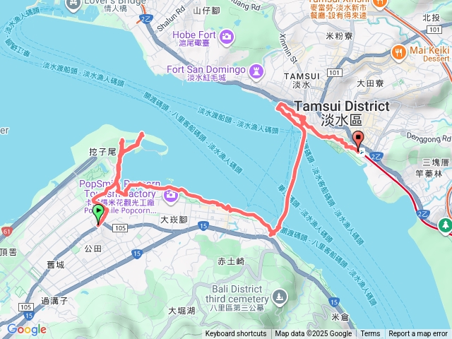 漫步八里左岸（挖子尾自然保護區＞八里左岸＞渡船＞淡水）