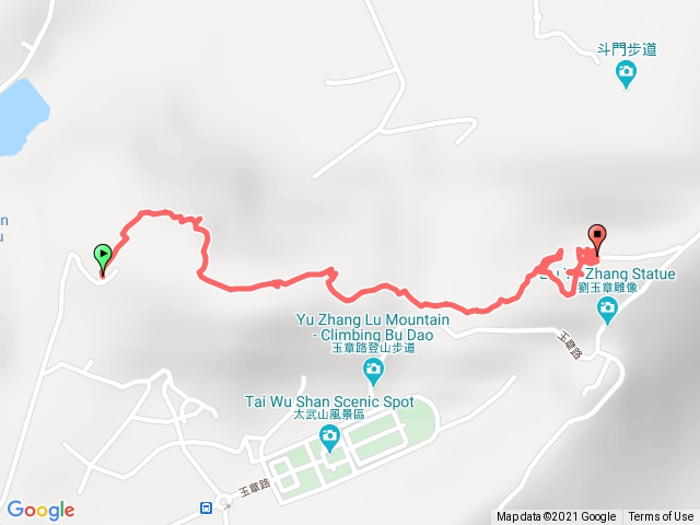 植物園-太武山路徑