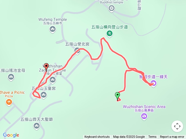 五指山橫山步道&一線天&仙宮