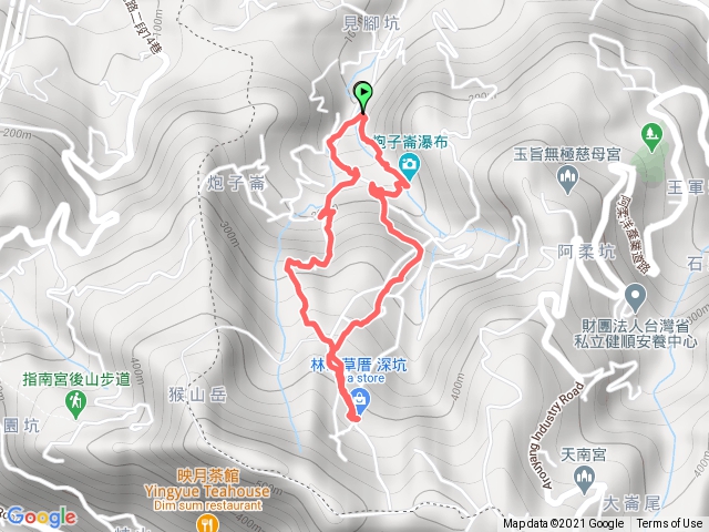 炮子崙瀑布.林家草堂.20210221