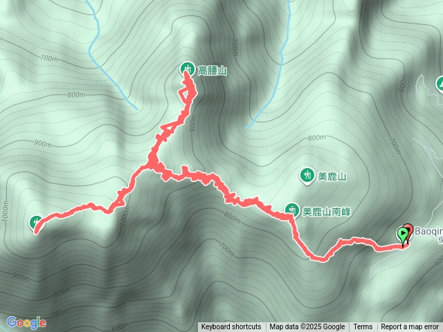 烏來三山拔刀爾美鹿山高腰山解鎖