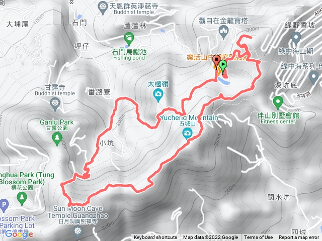 20220813山中湖+文筆山+將軍嶺+五城山+太極嶺O形連走 