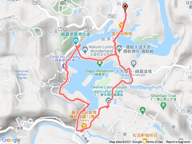 20201226_峨嵋湖環湖步道