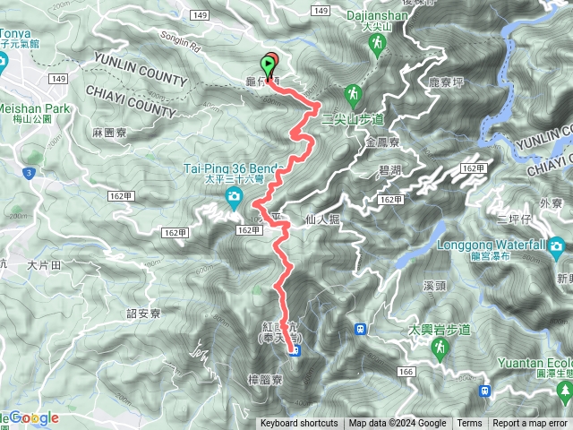 大眾爺廟、太平老街、大巃頂、半天岩