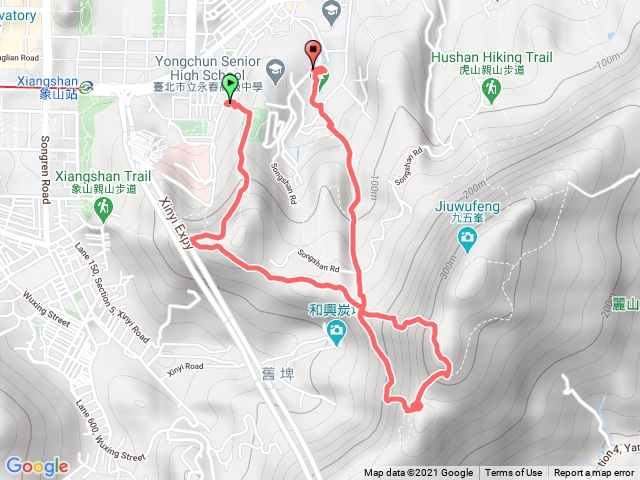 顏子廟上南港山南峰下永春高中