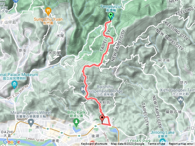 2023臺北大縱走第四段0619